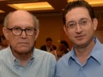 מימין: ערן היימר וגדעון אילת. צילום:ישראל הדרי